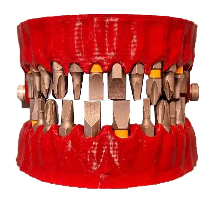 Imagem -06 - Atualizado Suporte Broca Dentadura Dentes Modelo Projeto Fits Bit Hex e Bit Drive Adaptador Ferramentas Dropshipping