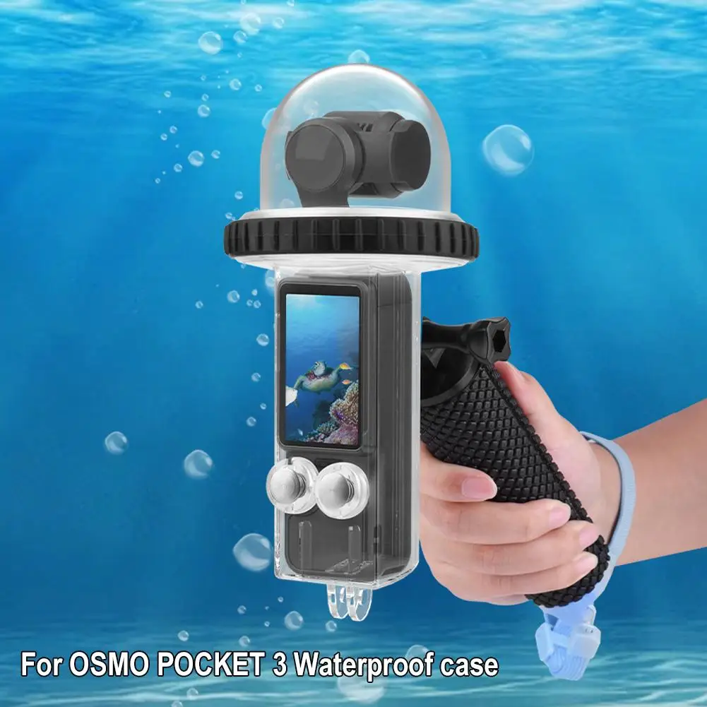 Action Camera Accessories 40m Diving PC Protective Case Pressure Resistant Explosion-proof High Seal For DJI OSMO POCKET 3 I4A0