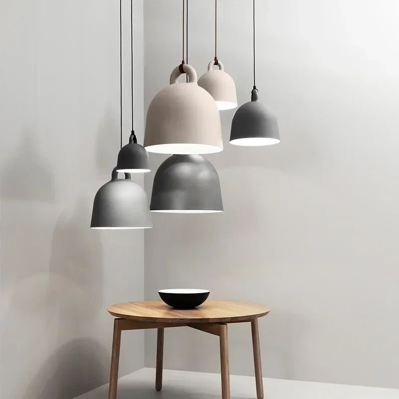 

Bell pendant Lamp Nordic danish design Light Dining Room Normann Restaurant Hanglamp Kitchen Light Home Loft bedside lamp