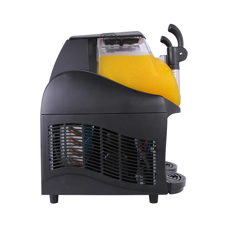 Double Slot Snow Melting Machine Automatic Snow Mud Maker Ice Beverage Cold Drink Machine Slush Ice Machines 2L