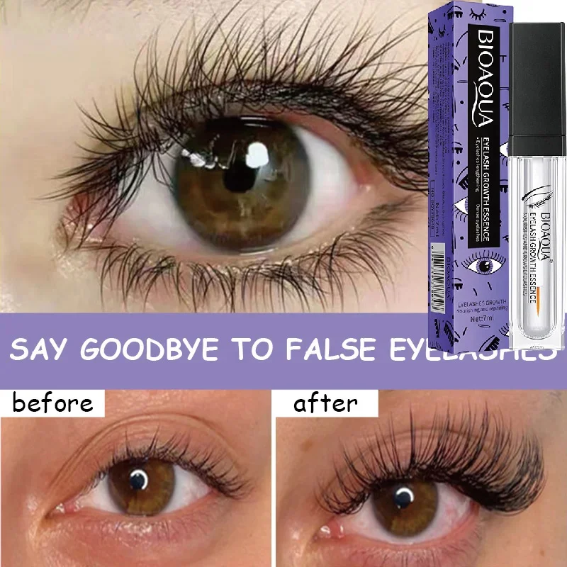 Enhancer siero per ciglia per sopracciglia Natural Eyelash Enhancer potente soluzione di crescita arricciante più spessa più piena allunga il cosmetico coreano