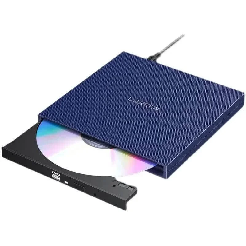 UGREEN CM138-40576 External DVD CD ROM Burner USB Portable Optical Disc Drive for Laptop PC