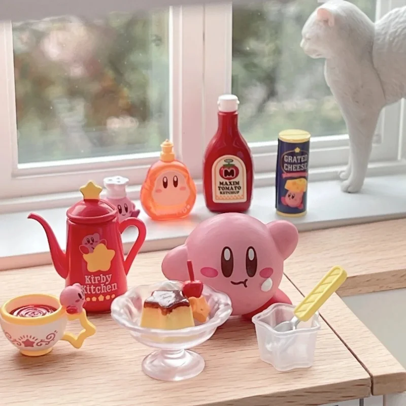 Originale genuino Re-Ment Kirby Star'S Cucina Cibo in miniatura Caramelle in miniatura Giocattoli Scena Cieca Scatola Uova Regali personalizzati