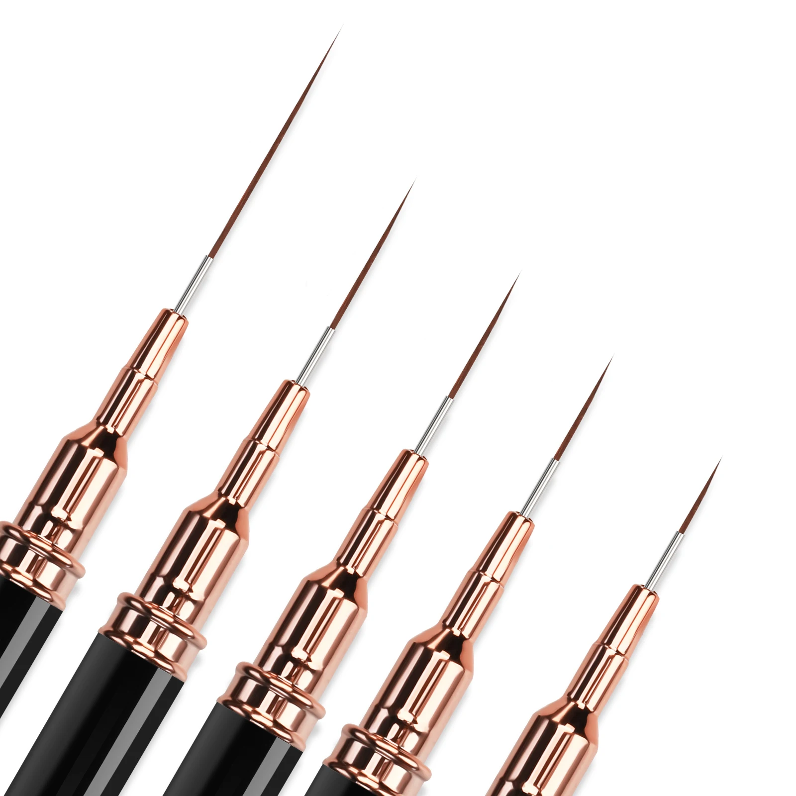 5Pcs/Set Nail Art Liner Brushes Set