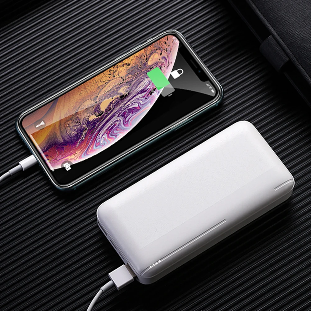 20000mAh Power Bank 5V/2A Micro/Type-C Out Portable Fast Charger External Battery Pack for Heating Vest Jacket Scarf Socks Glove