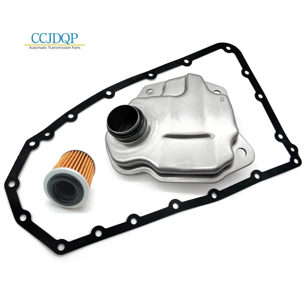 

JF011E JF010E RE0F09A RE0F10A CVT Automatic Transmission Oil Filter +Oil Gesket + Oil Cooler For Nissan Mitsubishi