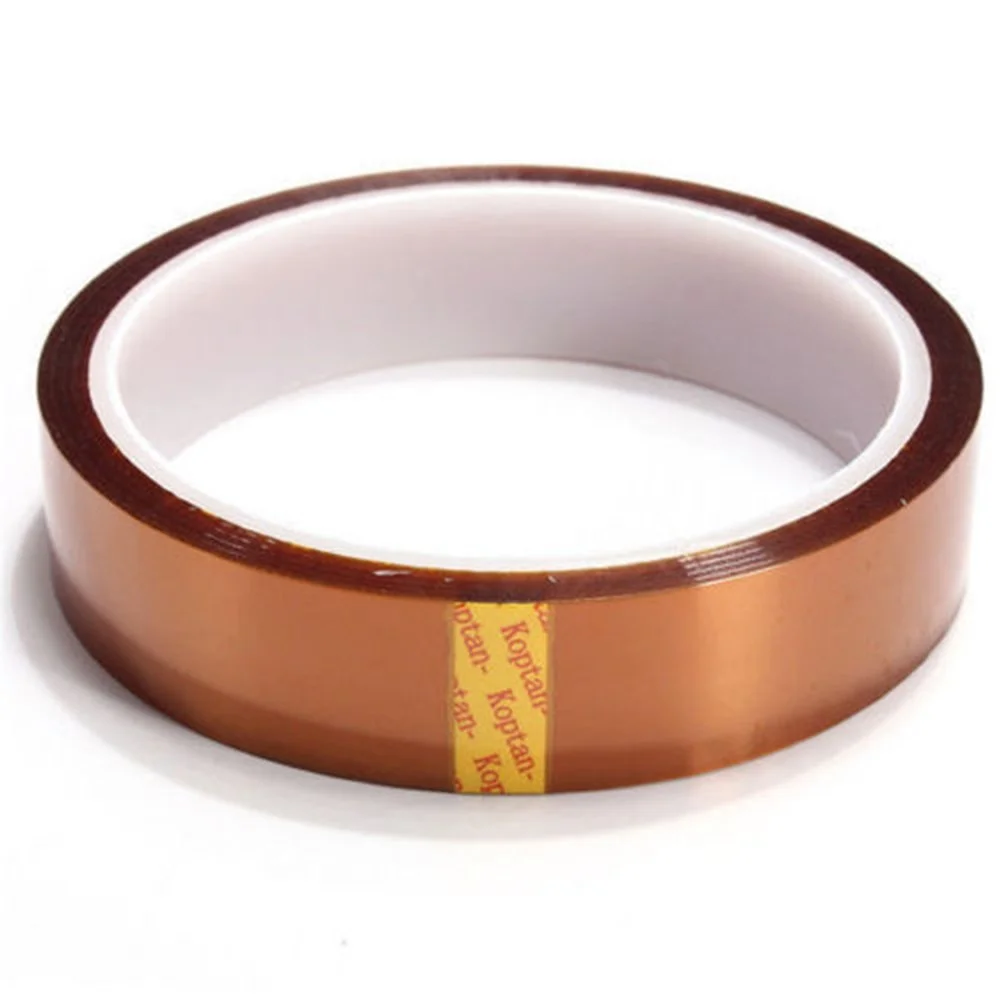 1PC Professional 30M Heat Resistant High Temperature High Insulation Electronics Industry Welding Polyimide Kapton Tape