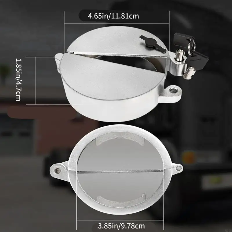 M76E 2 Stück/Los verstärkter Metall-Tankschutz mit passenden Schlüsselschlössern – Detail 6