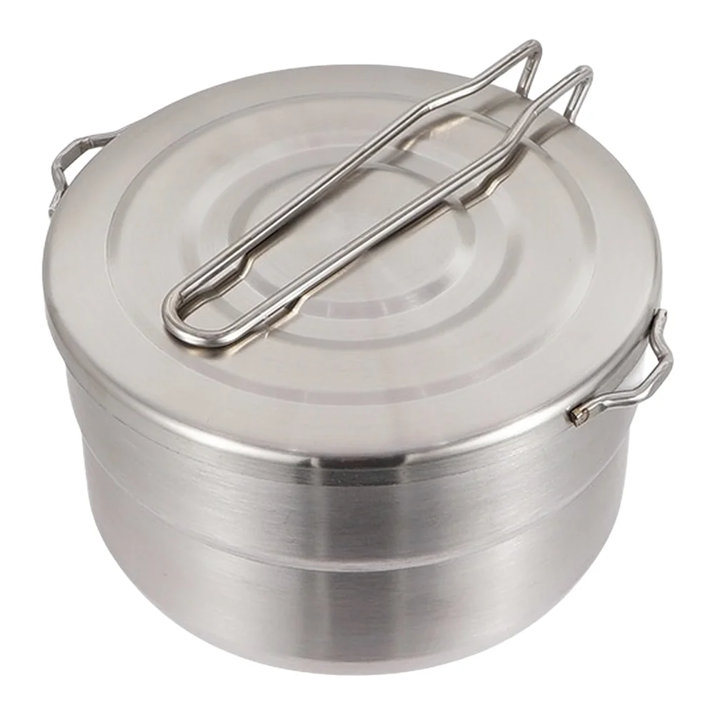 Camping Cooking Box Set - 1.5L 304 Stainless Steel Camping Pot