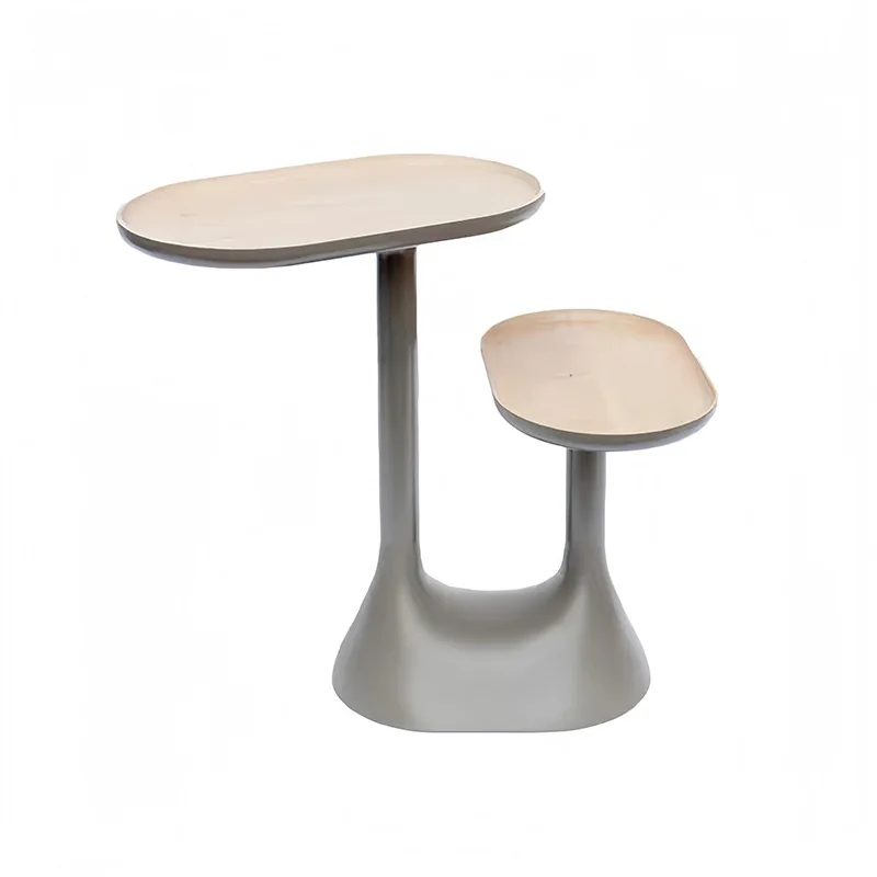 Artistic simplicity creative tree branch tray edge few designer fiberglass coffee table