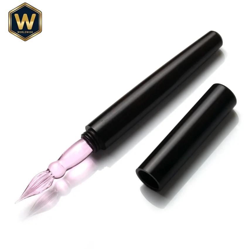 2023 Premium Wood Glass Dip Pen - Student Stationery Essential