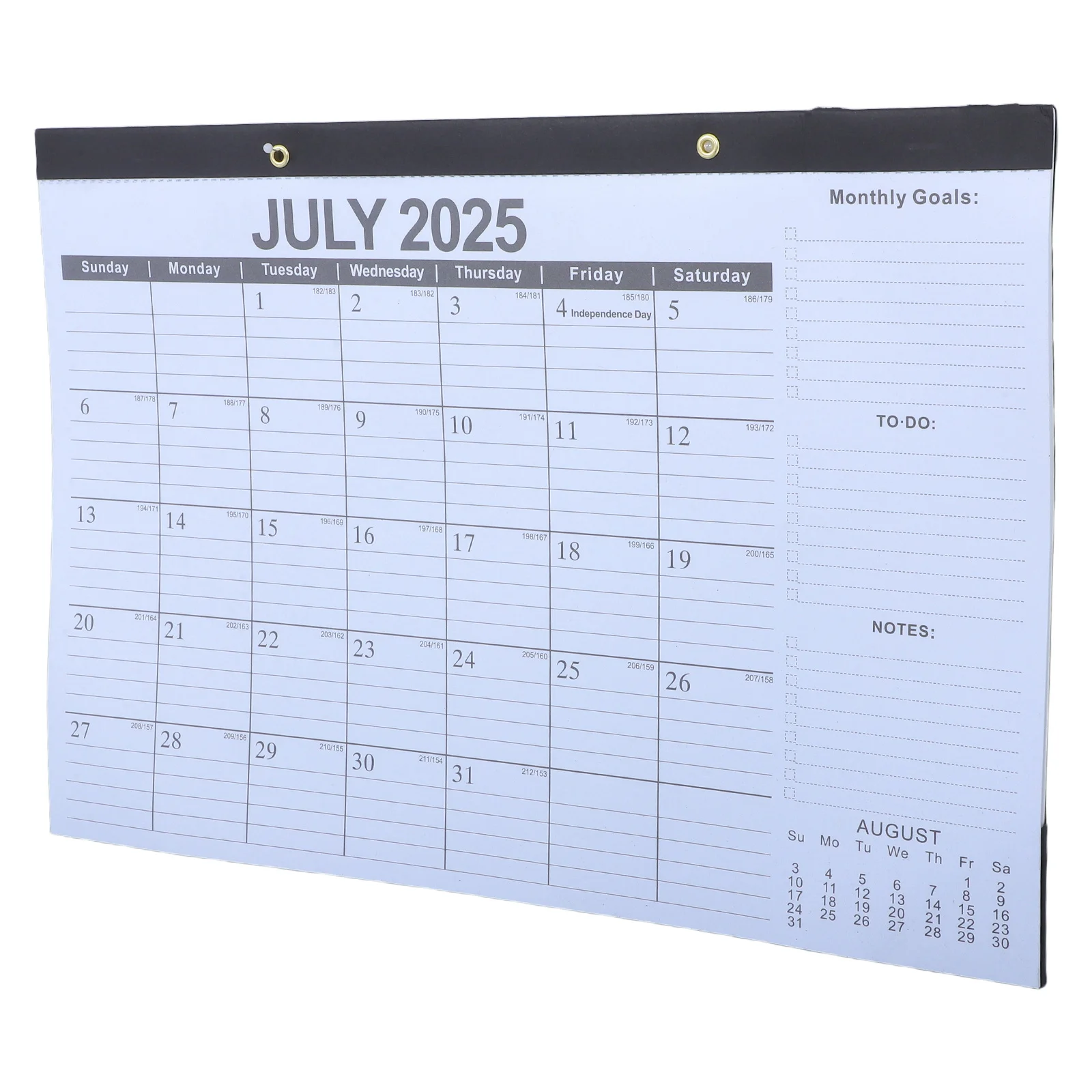 

18-Month Yearly Wall Calendar 2025 2026 Vertical Office Planner Large Monthly Wall Hanging Calendar for Home School Organizer