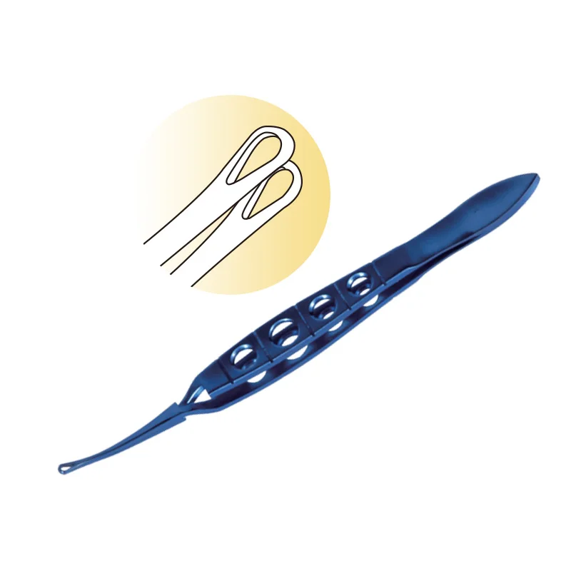 

Lens Implantation Forceps Ophthalmic Lens Forceps Microscopic IOL Loading Tweezer Clamp Ophthalmic Surgical Instrument