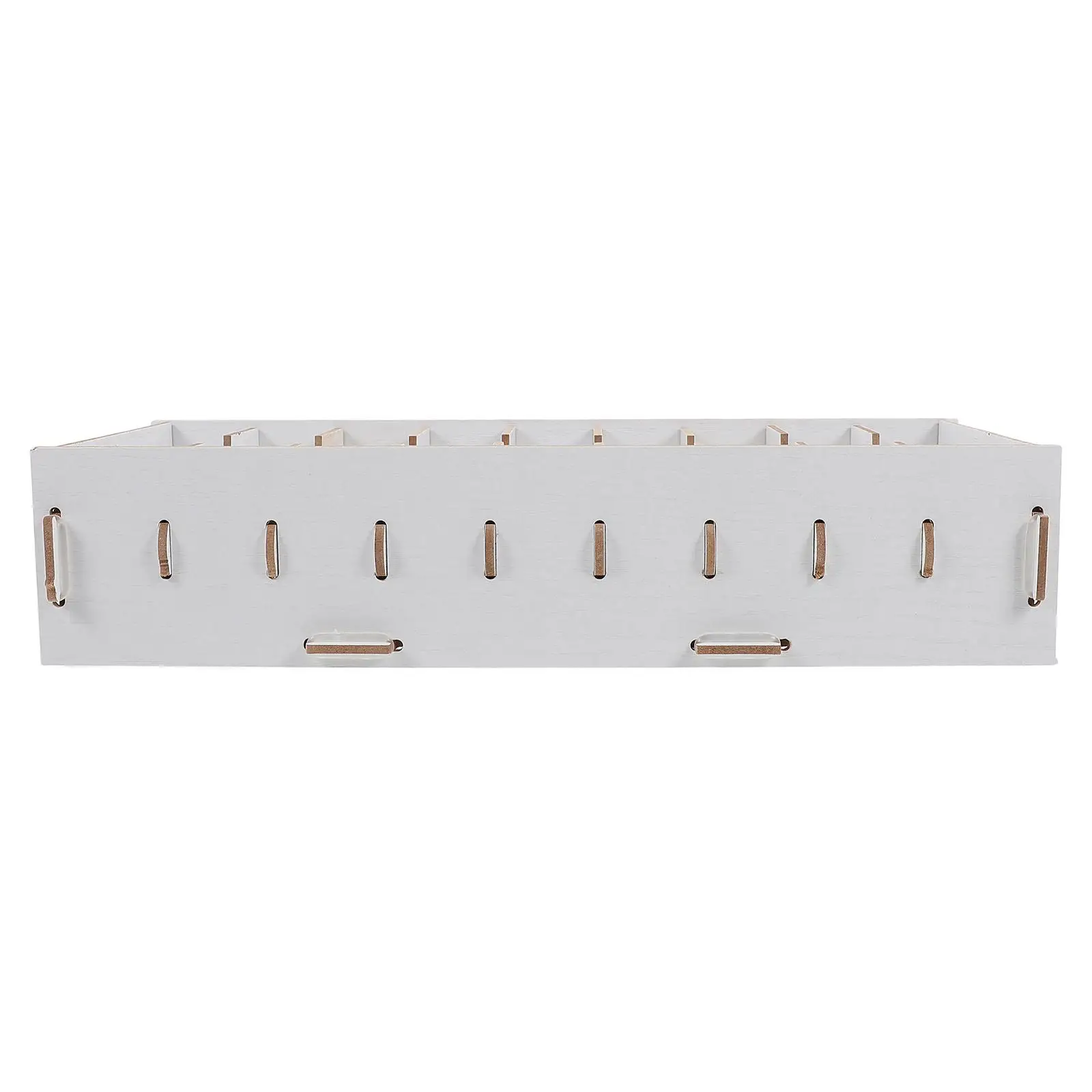 

Wooden Business Card Holder Large Capacity Exhibitions Meetings Card Storage Solution Greeting Stand Display Badge