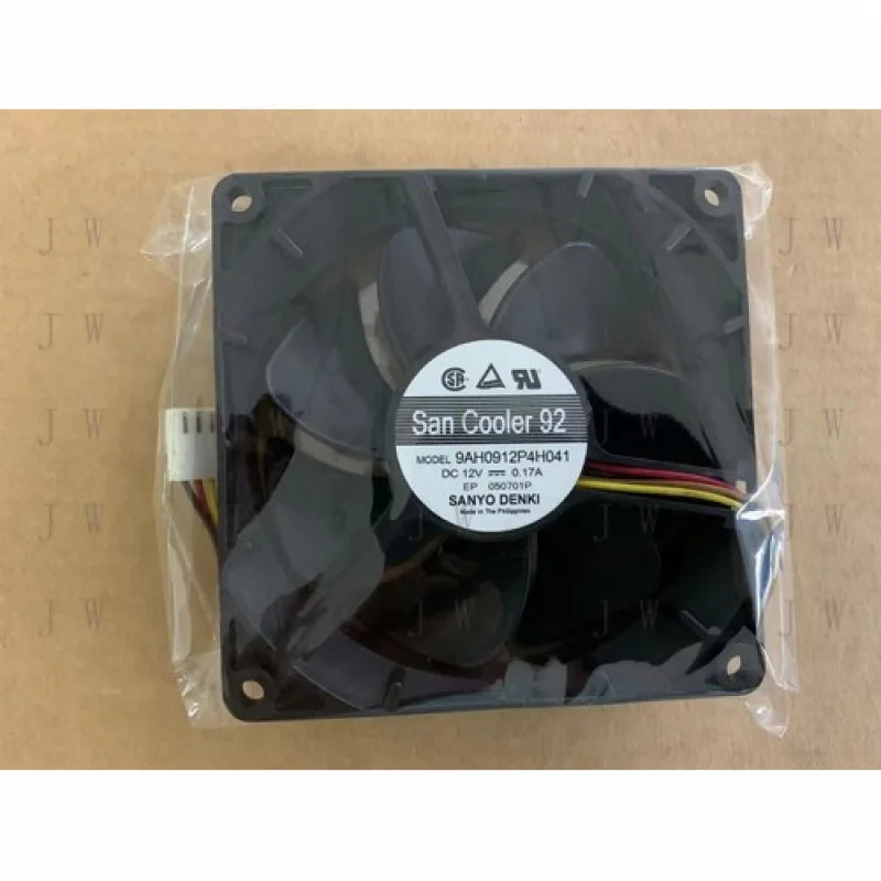 

Вентилятор DDJ 12V 0.17A 9CM 9025 (4-контактный) для SAN COOLER 92 9AH0912P4H041, 1 шт.