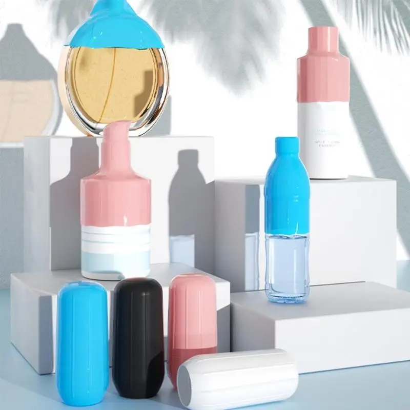 45be Chai Silicone Vỏ bảo vệ chống bụi che phủ vật dụng trang trí cho dầu gội