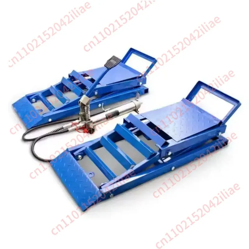 Adjustable 2 Ton CE Garage Car Lift Ramp Portable Steel Hydraulic Car Jack Lifter Repair Lifting Equipment Vehicle Tool