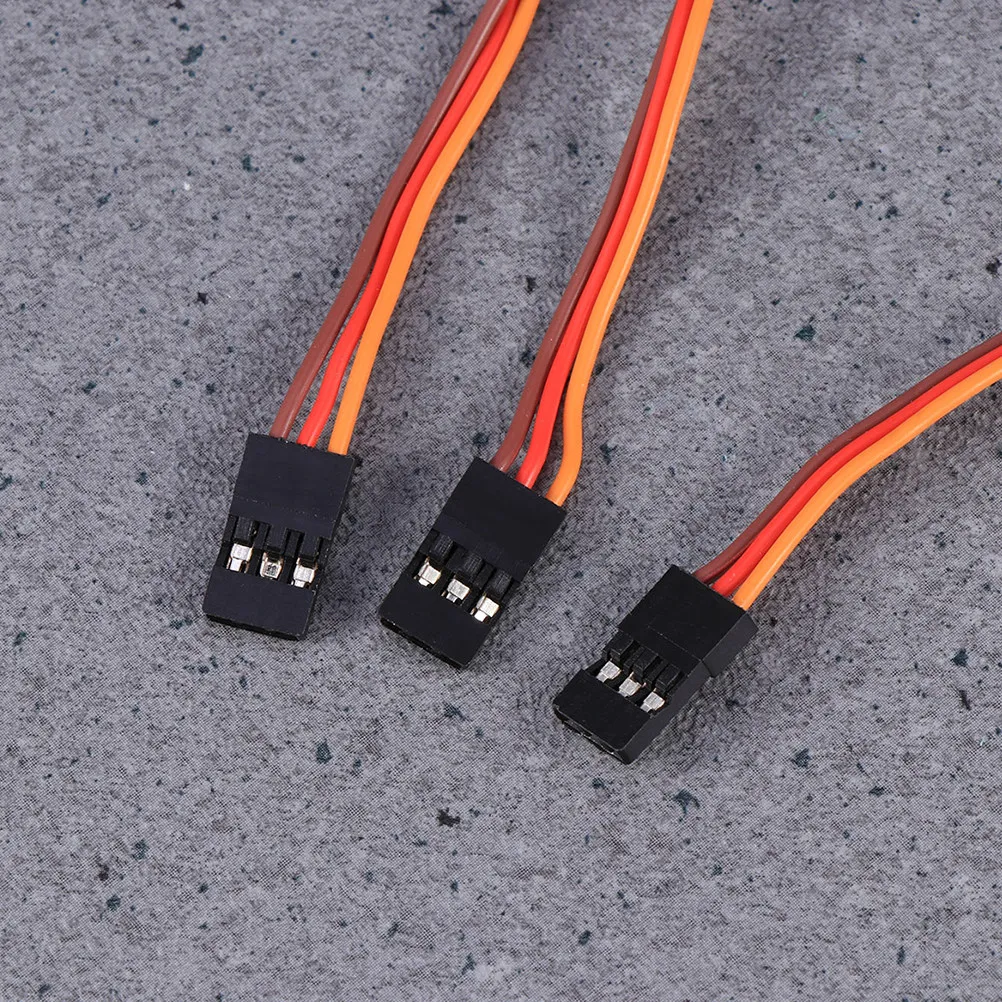6Pcs Y Type Line 30 Core Male Female Servo Extension Wire for Rc Car Plane Helicopter Receiver Connection Strong Adhesion