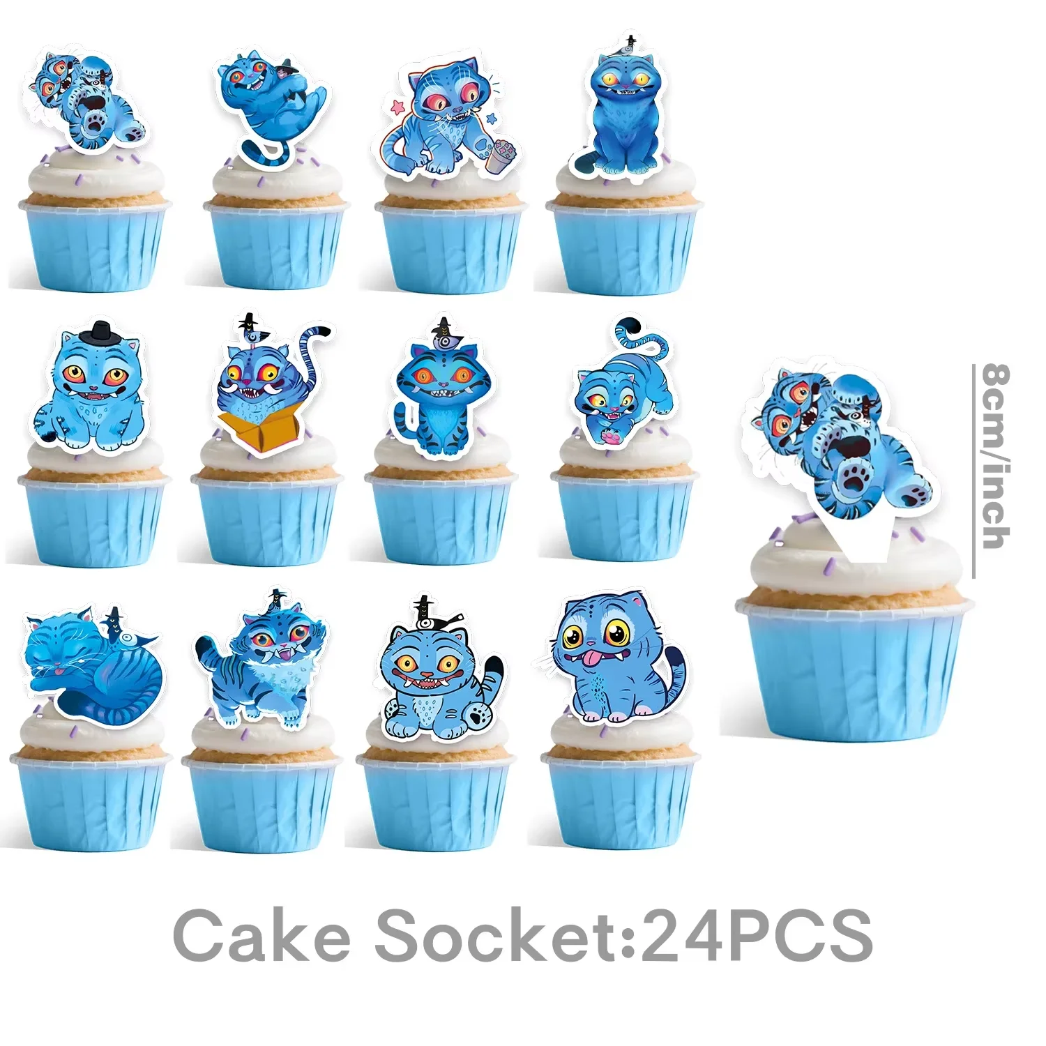 جديد شيطان هنتر النمر ديربي الطرف الديكور مجموعة أدوات المائدة كأس لوحة بالون للأطفال عيد ميلاد سعيد لوازم الحفلات كابينة تصوير