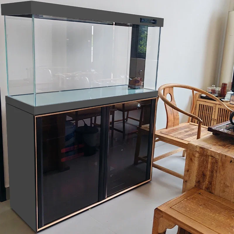 Luxury Originality Aquariums Glass Living Room Modern Cabinet Aquariums Fish Tanks Multifunction Pet Products Acquario LLAQ