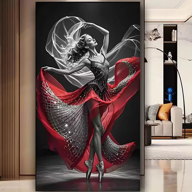 Amazing Ballet Girl 5D Diy Diamond Painting Cross Stitch Kits New Collection Full Square Mosaic Embroidery Pictures 200x100cm