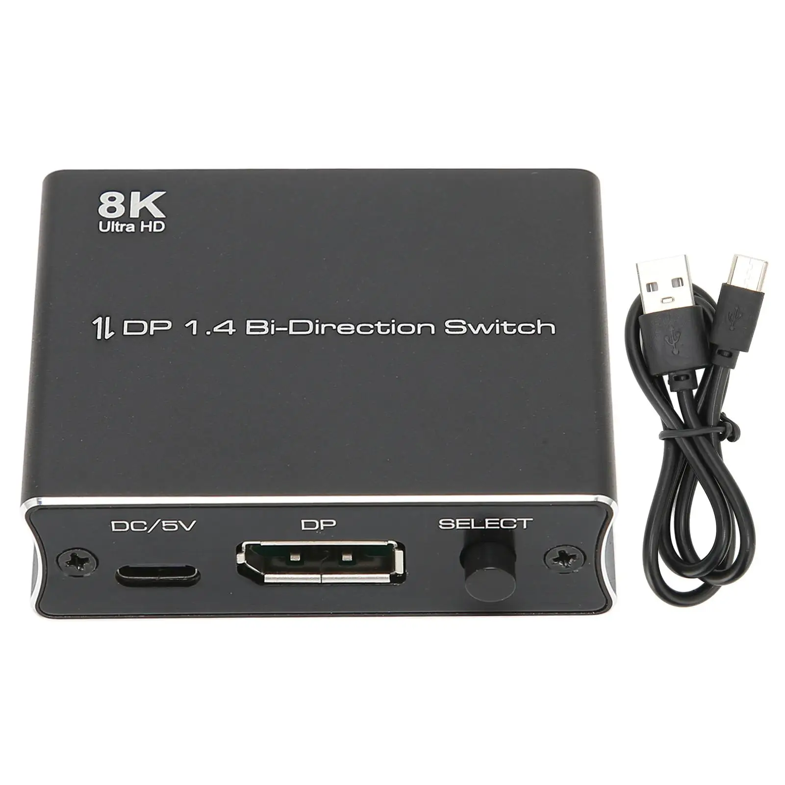 1.4 Bidirectional Multifunctional Switcher: Durable 4K@120Hz - For Laptop Plug and Play