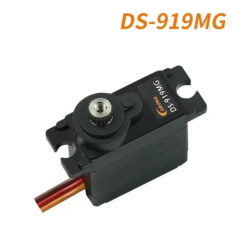 【NEW USER EXCLUSIVE】Digital Metal Gear Mini Servo 1.7Kg/0.06Sec/12.5G For RC Bboat And For RC Car- DS919MG