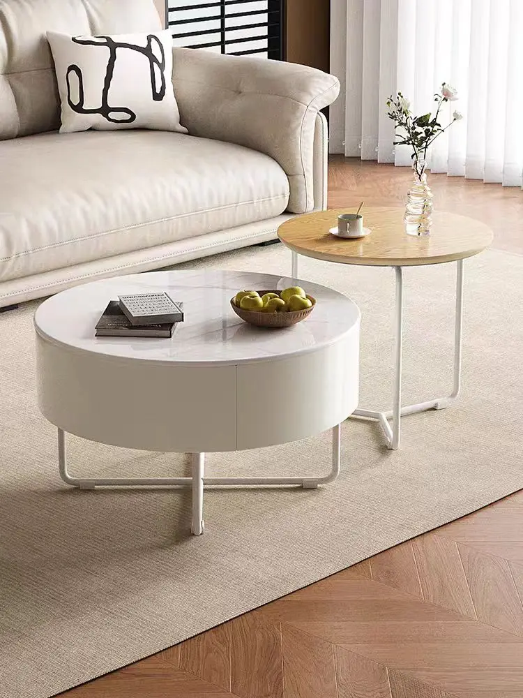！@Luxury Design  Furniture Luxury Tv Stand and Coffee Table Set Modern Luxury TV Cabinet Combination With Coffee Table