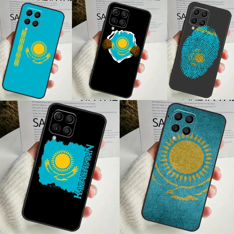 Kazakhstan flag For Samsung Galaxy M21 M51 M12 M32 M52 M13 M23 M33 M53 M34 M54 M30s M31s M15 M55 M20 Case