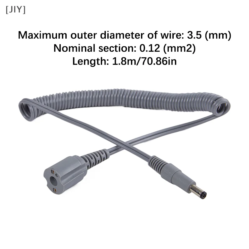 [JYB3] Strong Machine Accessories Nail Drill Handpiece Cord Power Cable For Electric Manicure Drill Gray Handle Rope