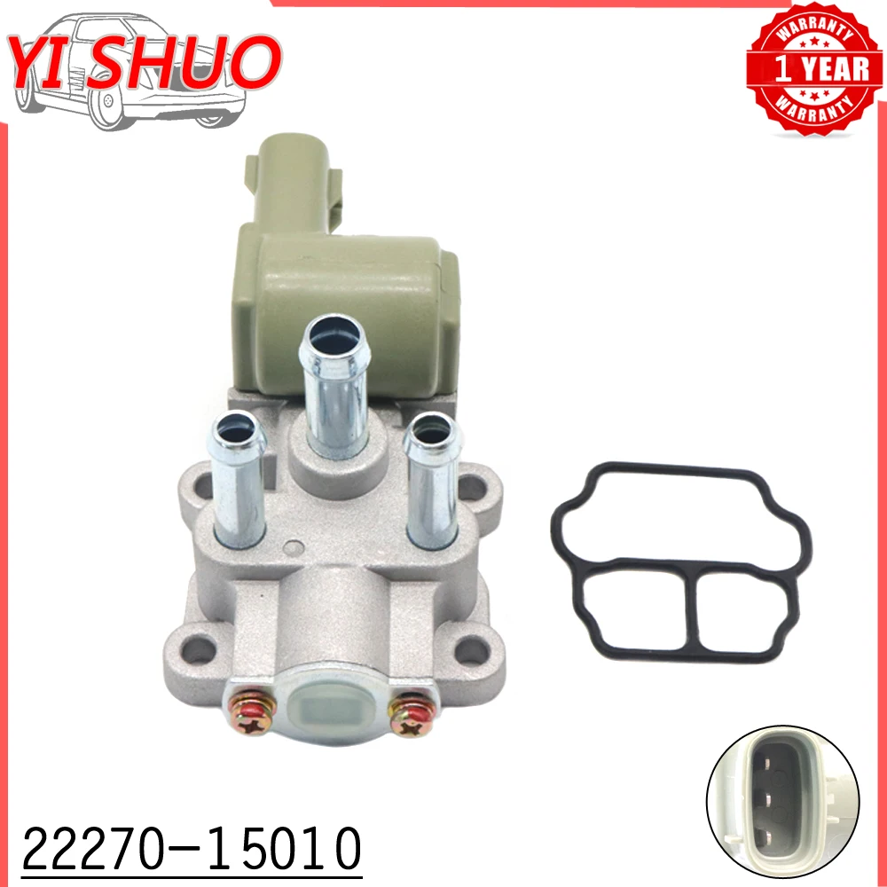 Car 22270-15010 NEW IACV IDLE AIR CONTROL VALVE For Toyota Corolla Celica 1.6L 1.8L 1995-1998 2227015010