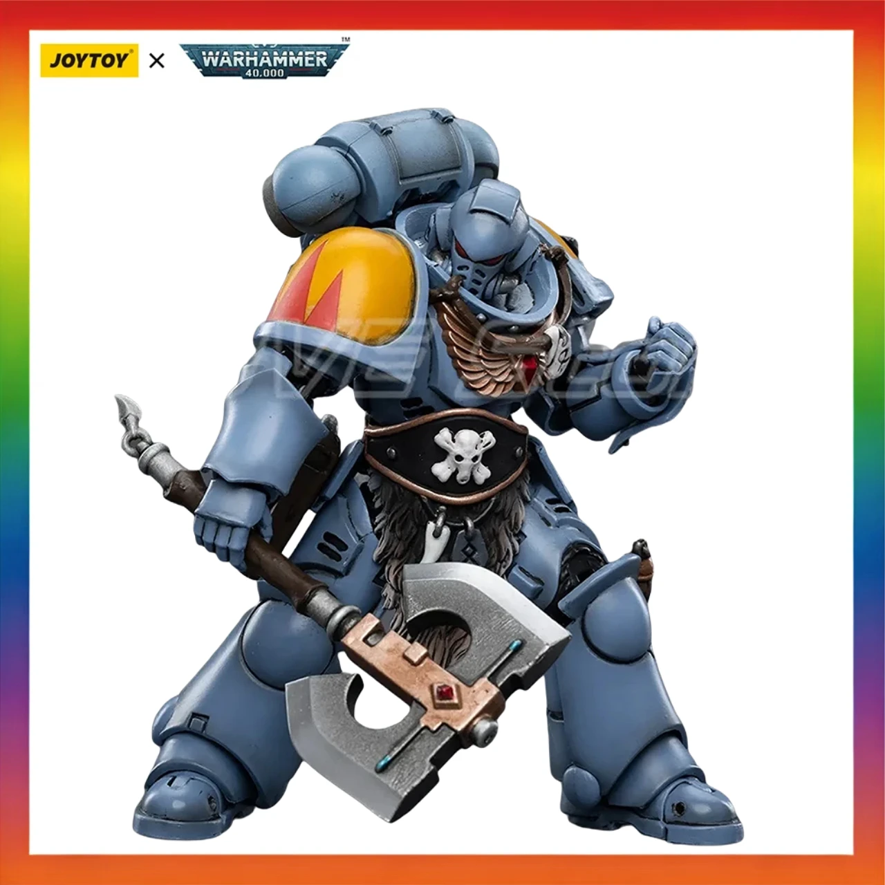 

В наличии оригинальный JOYTOY 40K Space WolvesClaw PackSigyrr Stoneshield 1/18 экшн-фигурка модель игрушки подарок