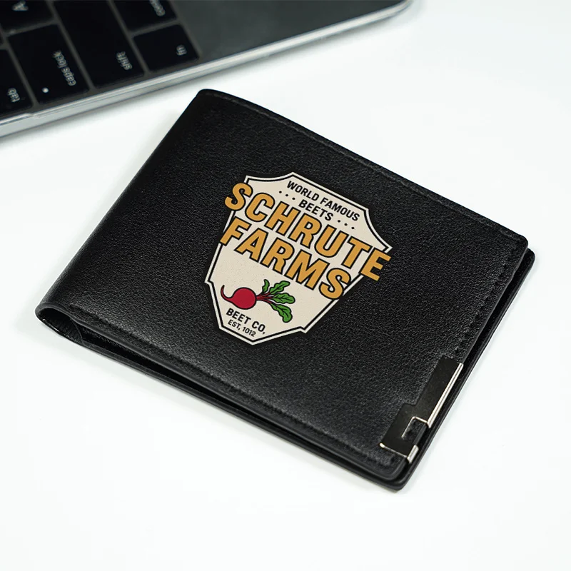 SCHRUTE FARMS กระเป๋าสตางค์หนัง PU ระดับพรีเมียม ดีไซน์เรียบง่ายสำหรับผู้ชาย ทนทาน น้ำหนักเบา สไตล์ธุรกิจ ใช้ได้ทุกวัน