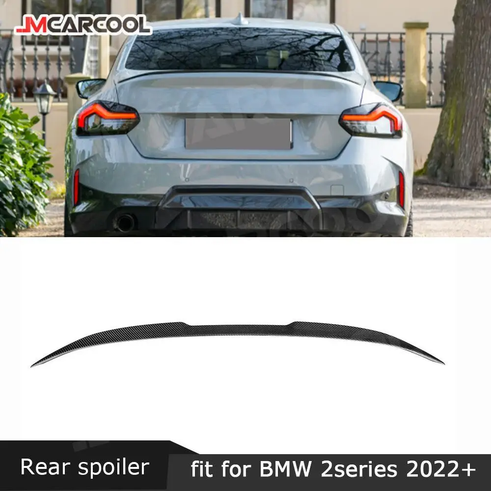 

Dry Carbon Fiber Rear Trunk Wing Spoiler for BMW 2 Series G42 M235i M240i Coupe 2022+ Rear Duck Spoiler FRP