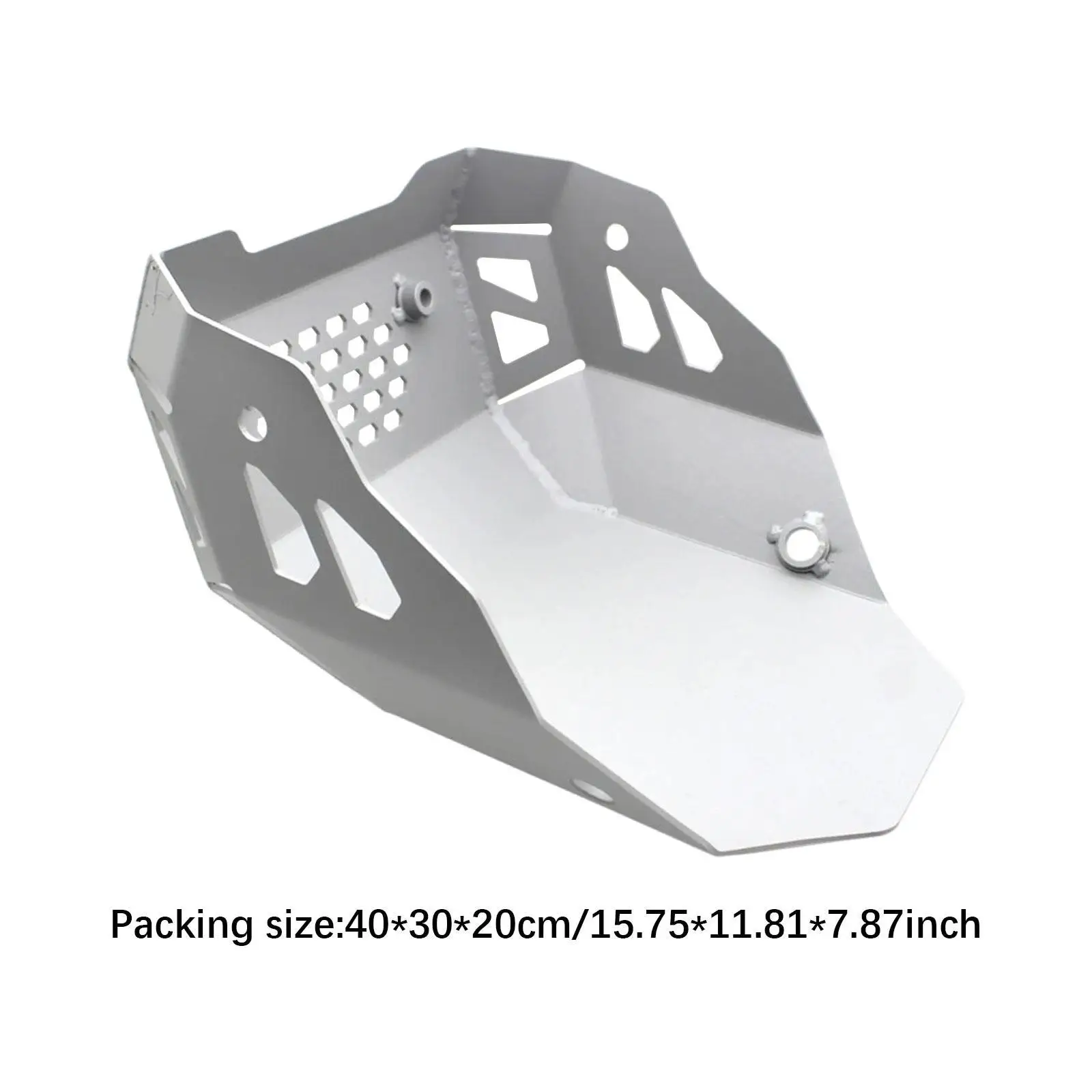 Under Guard Skid Plate Protector Replacement Aluminum Alloy for CFMOTO 450MT 2024 Motorcycle Engine Cooling