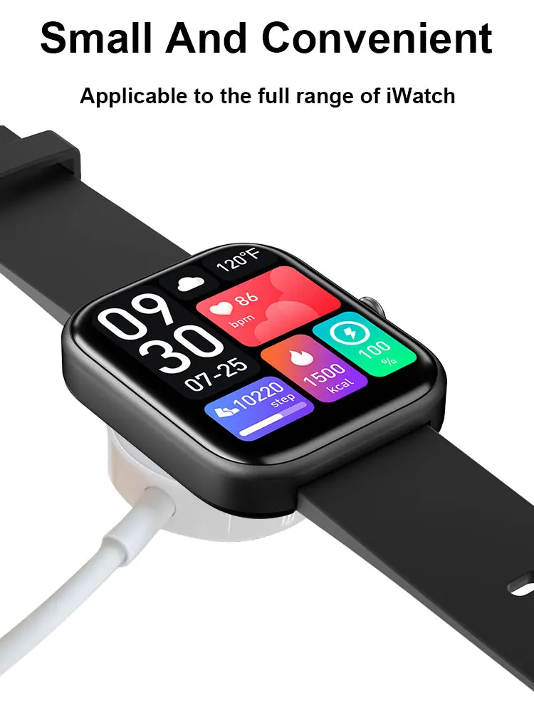 Smartwatch Magnetisches Ladekabel USB-Ladekabel Smartwatch-Zubehör Tragbares Kabelloses Magnetisches Ladekabel – Detail 4