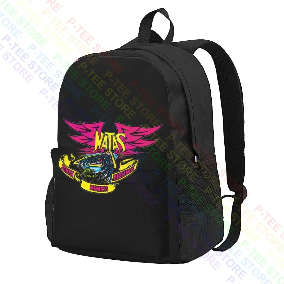 Skate Santa Monica Airlines Sma Natas Kaupas Kitten 01 Large Capacity Backpack Bookbag School Sport Bag