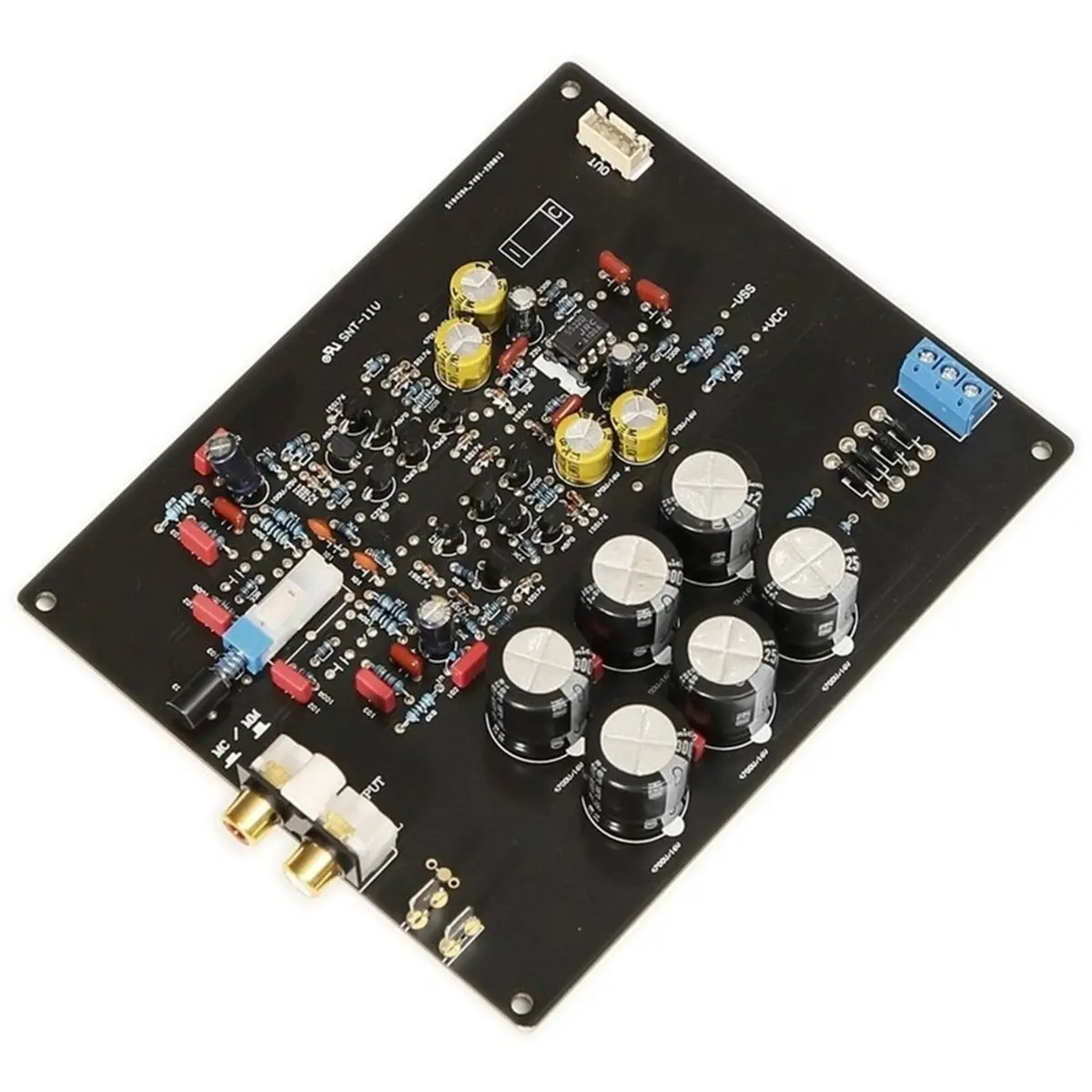 M5 Phono Preamplifier for Vinyl Turntables mm/ Cartridges Phono Board for JRC5532 Phono Preamp