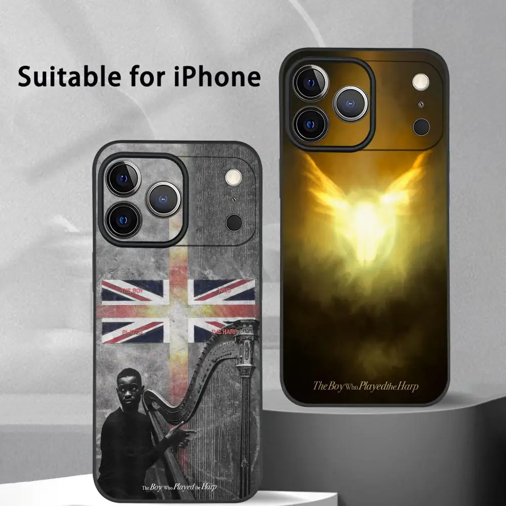 D-Dave Rapper Singer Phone Case For IPhone 17 16 15 14 13 12 11 Pro Max Plus Mini Black Frosted Soft Shell Funda