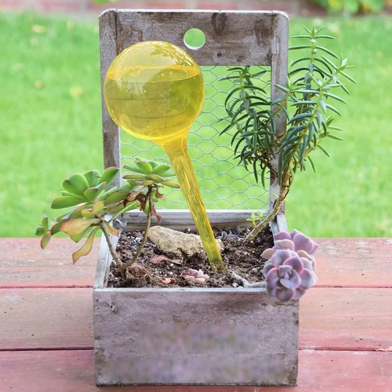 Paquete de bombillas de riego automático para plantas de jardín, 10 unidades