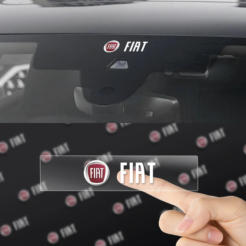 1/2/5/10pcs Car Interior Sticker Central control Decals Emblem Badge For Fiat Ford JEEP Acura Subaru Mitsubishi Volvo Abarth
