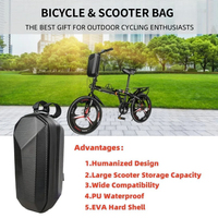 Large Capacity Waterproof Electric Scooter Bag - Front Handlebar Bag for Electric Bike Storage Bike Storage Bag Ride Storage