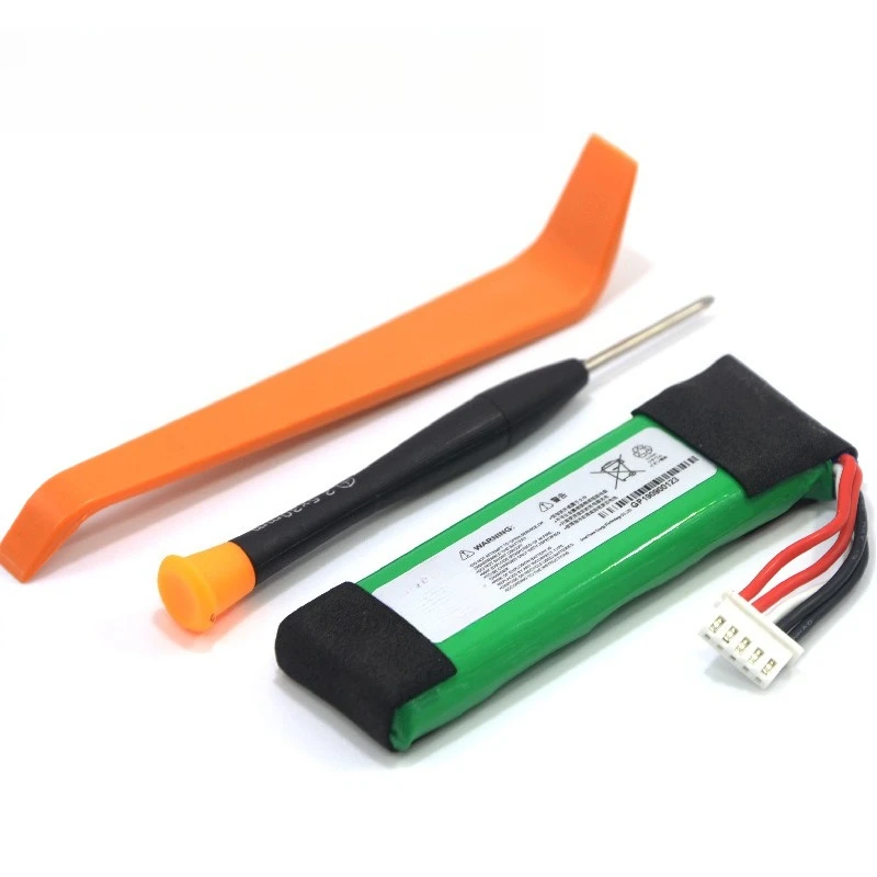 3.7V 3000mAh for JBL Flip 4 Kaleidoscope Bluetooth Speaker Battery GSP872693 01 Rechargeable Battery with Battery  Life view 5