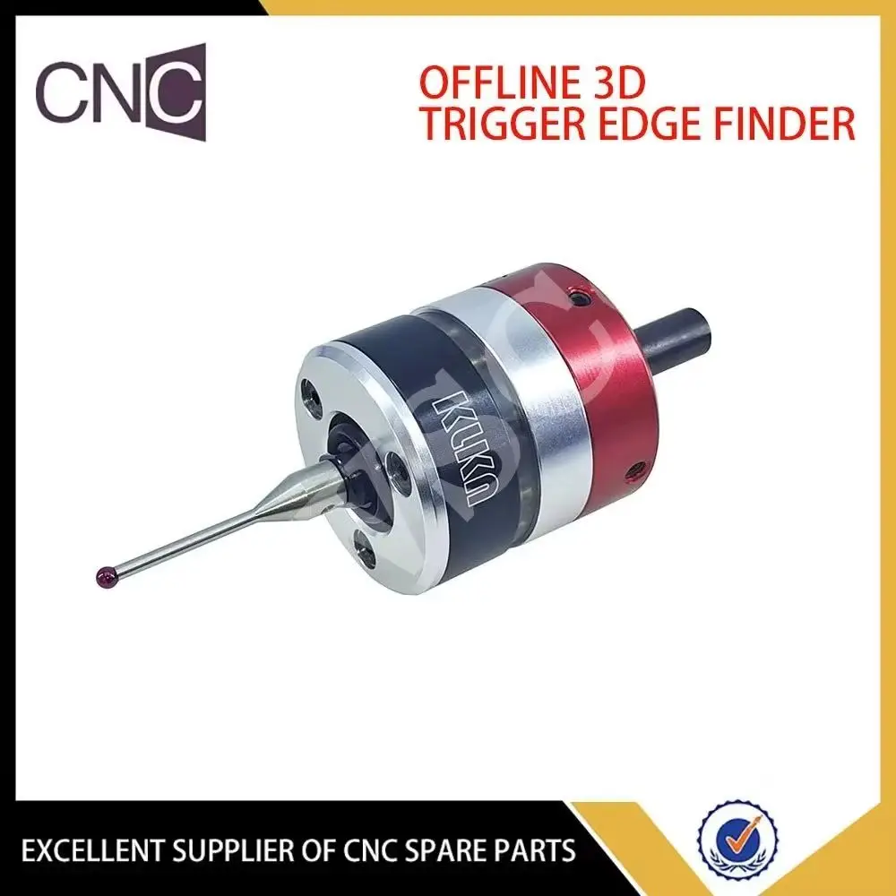 Cyclmotion 3D Trigger Edge Finder High Precision Touch Probe CNC Milling Machine Three-coordinate Centring Rod Tool Setter CF-38