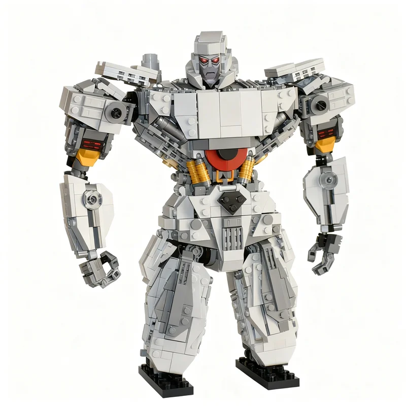2036pcs MOC Megatron Transformers Icons Model Building Blocks Creative DIY Gift Display Decor Assemble Premium Adult Kids Desk