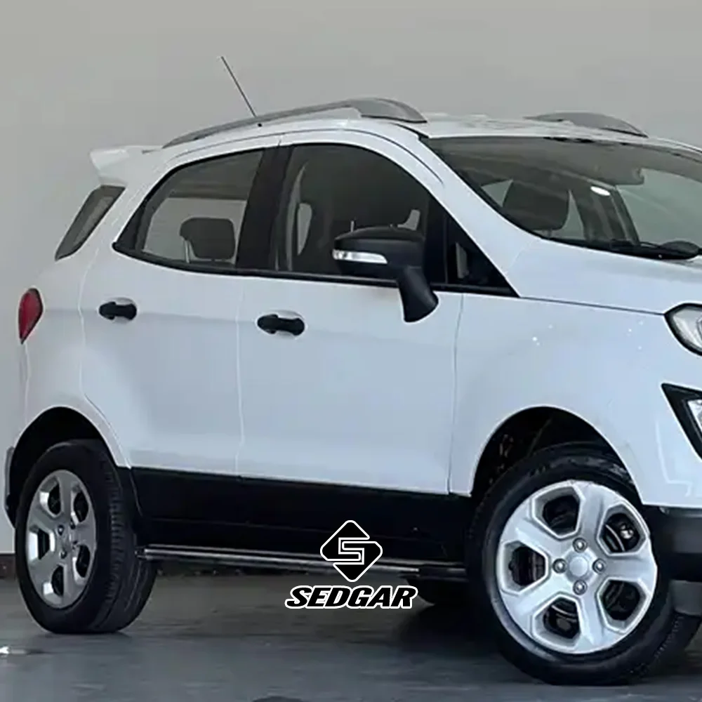 For 2013-2019 Ford EcoSport Rear Spoiler GT Style High Quality ABS Plastic Unpainted Gloss Black Spoiler Trunk Boot Wing Spoiler