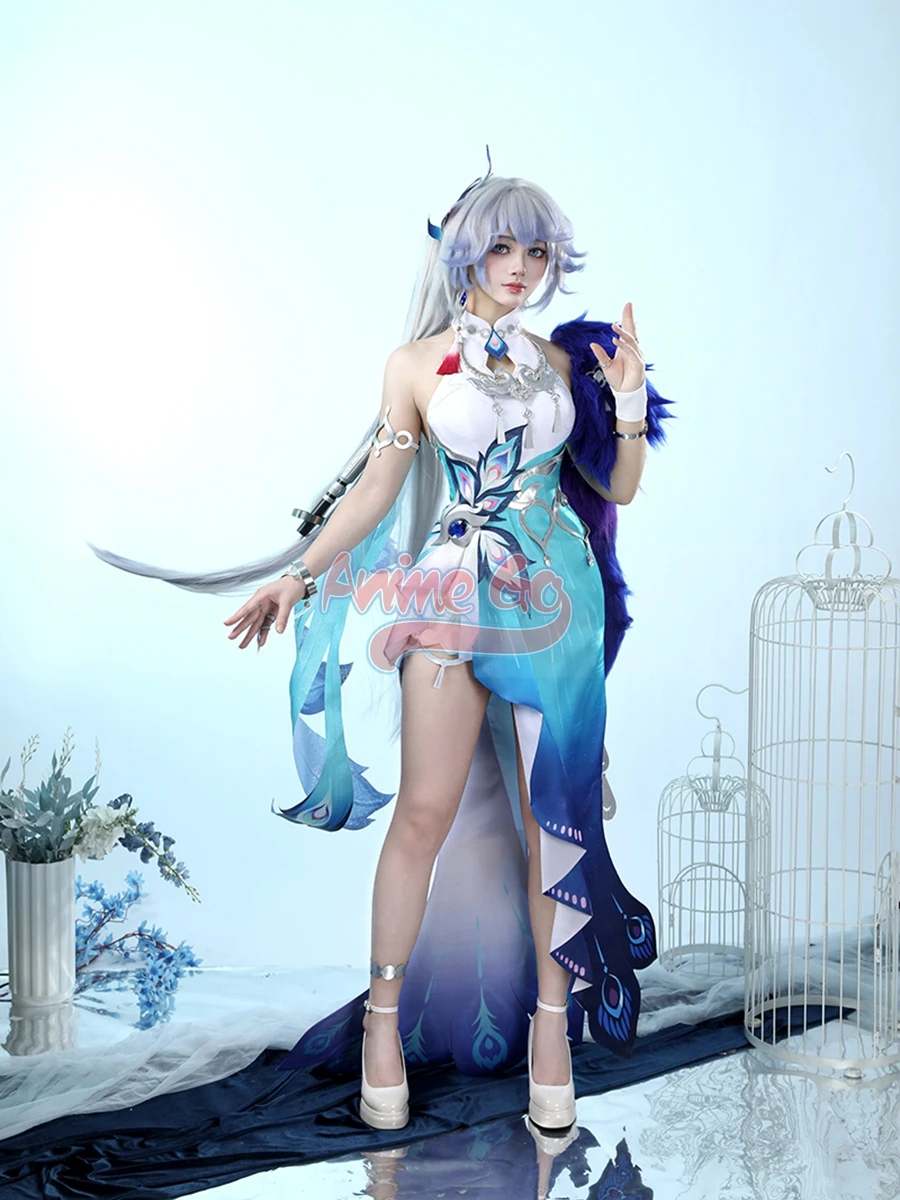 

Yaoguang‌ Cosplay Costume Honkai：Star Rail Yao Guang‌ Dress Clothes for Women Halloween Party