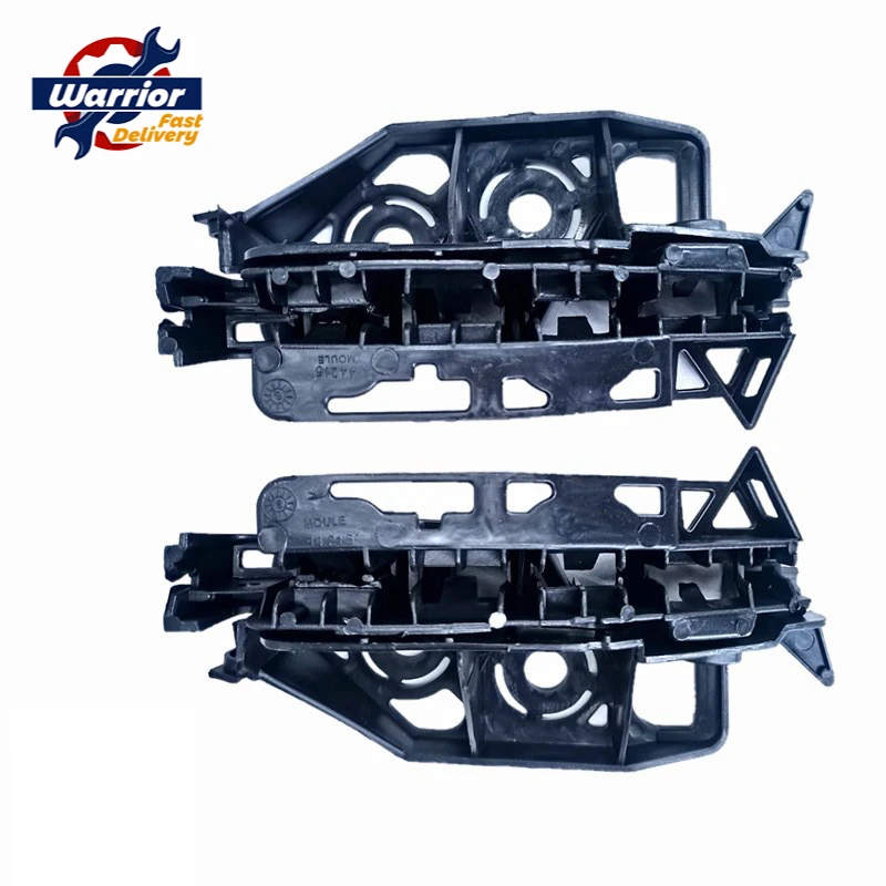 

A Pair Front Bumper Bracket 7120PW 7119LR Is for Peugeot 308 308CC 308SW 408 Black Auto Accessories Pegeout 408 Peogeot 408