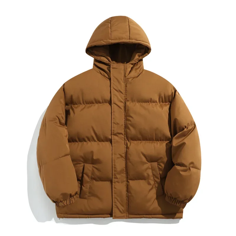 Fabric Light Board Clothes Cotton-padded Jackets and Bread Suits Winter New Men's Trendy Small Oxford Coated Three-proof