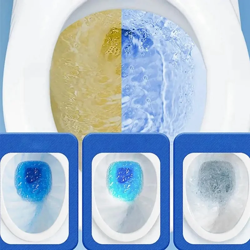 

Toilet Bowl Cleaner Tablets Deep Cleaning Deodorant Cleaning Agent Pills Toilet Tank Cleaners Remove Urine Stains Odor